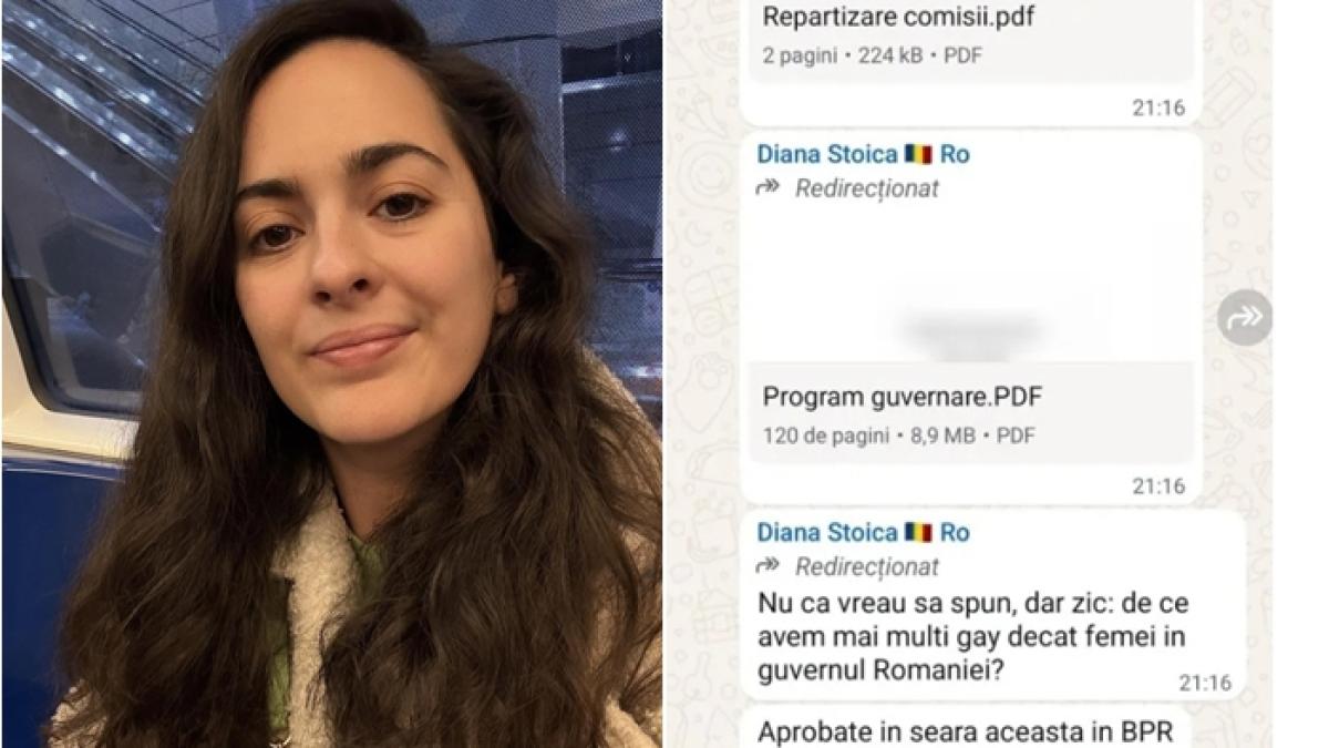 Scandal în Camera Deputaților: Deputata USR Diana Stoica este acuzată că a distribuit un mesaj homofob
