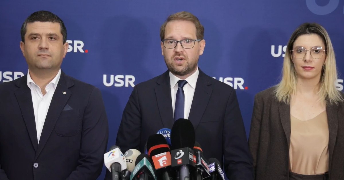 USR refuză să susțină Guvernul Luca Niculescu: „Vom sta cu ochii pe ei și pe fiecare mișmaș”