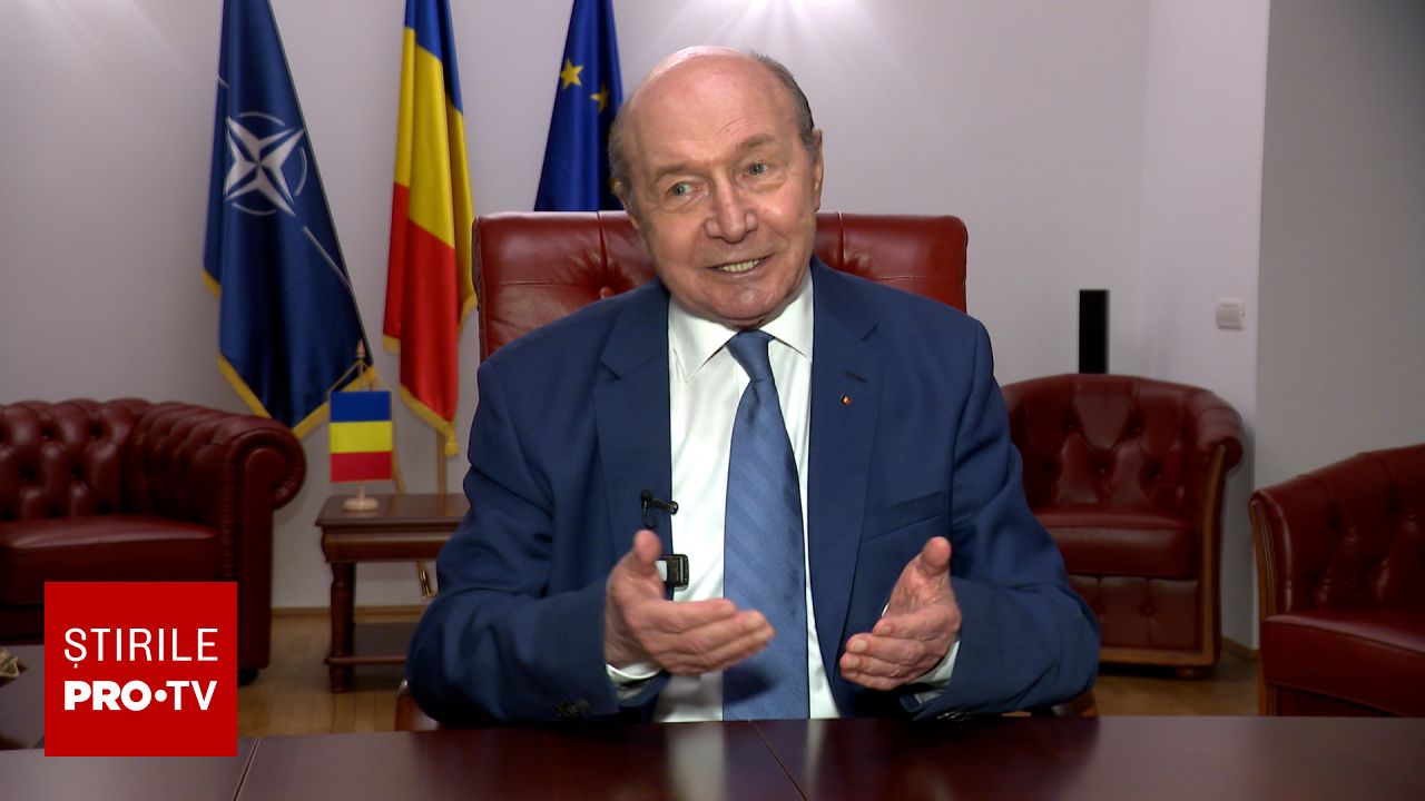 Traian Băsescu: USR și PNL pot deveni o opoziție credibilă și pot limita ascensiunea AUR