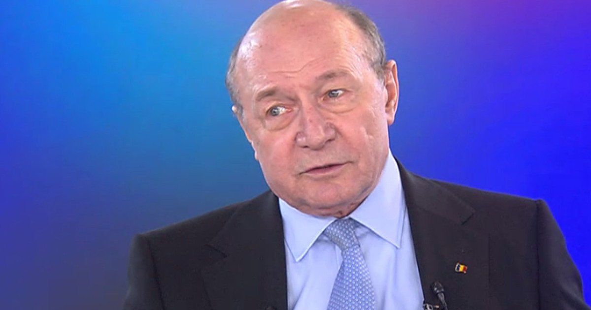 Traian Băsescu: PNL și USR pot limita succesul AUR la alegerile parlamentare