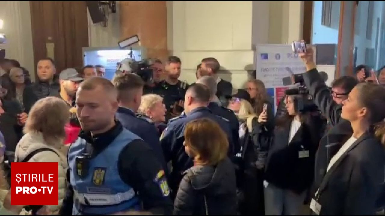 Susținătorii lui Călin Georgescu au blocat traficul în București în timpul ședinței de la Curtea de Apel