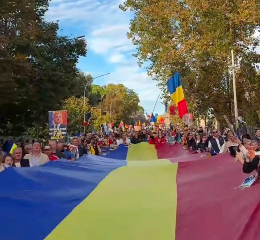 Mesaj de mulțumire din partea Cristelei Georgescu pentru susținătorii lui Călin Georgescu din Roma