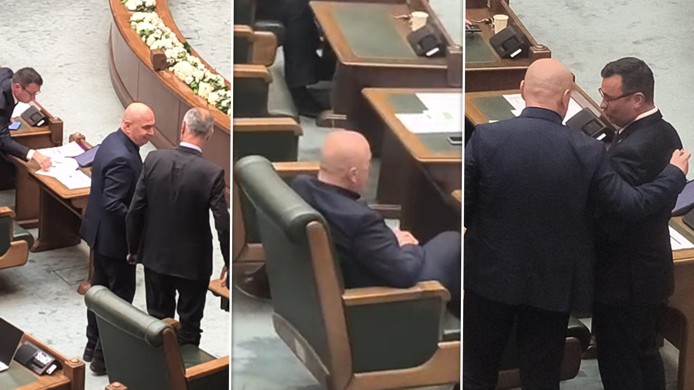 Prima apariție a lui Ilie Bolojan în Parlament, după învestirea noului Guvern. Reacții diferite în rândul parlamentarilor