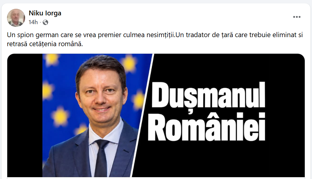 Siegfried Mureșan, ținta unor acuzații grave privind legături cu serviciile secrete germane