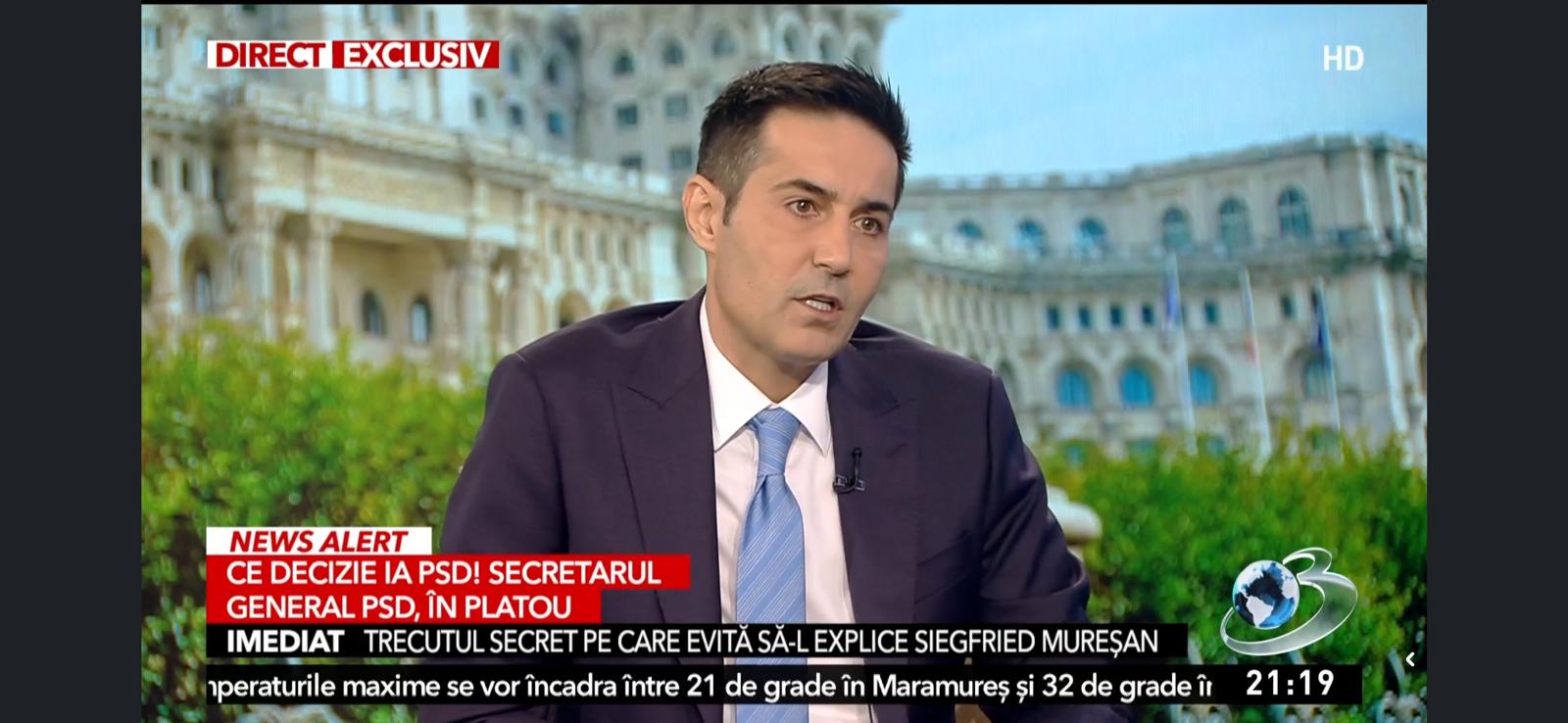 Claudiu Manda anunță că PSD va vota împotriva unui Guvern condus de Siegfried Mureșan