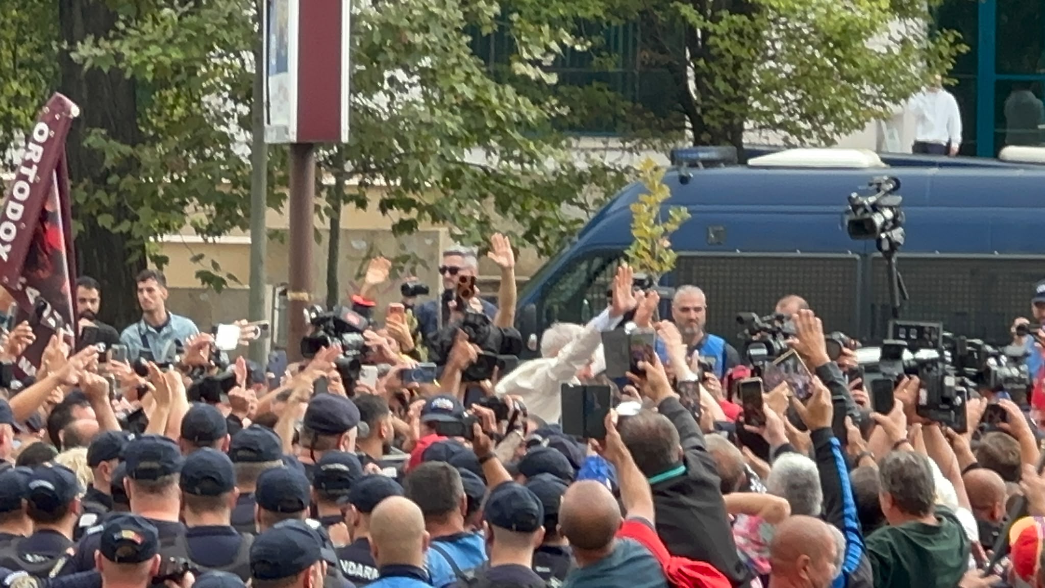 Călin Georgescu a fost eliberat de la Tribunalul București; a declarat că dosarele sunt instrumentate politic
