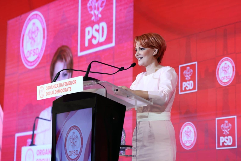 Lia Olguța Vasilescu pune condiții PSD pentru susținerea noului guvern al lui Siegfried Mureșan