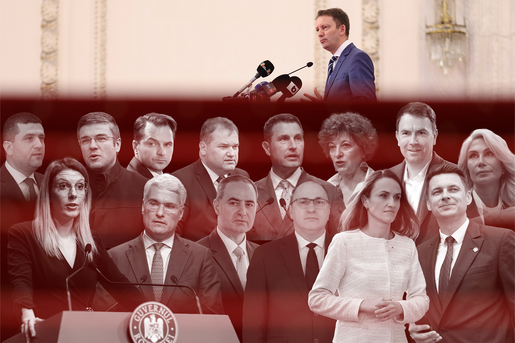 Schița Guvernului Mureșan: PNL, USR și UDMR au împărțit ministerele. Compromis la Justiție