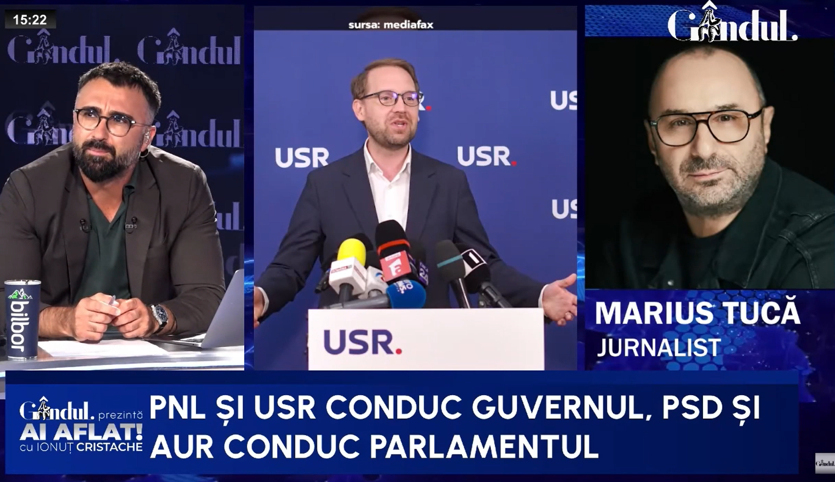 Marius Tucă: O minoritate gălăcioasă conduce România și critică dur declarațiile lui Dominic Fritz