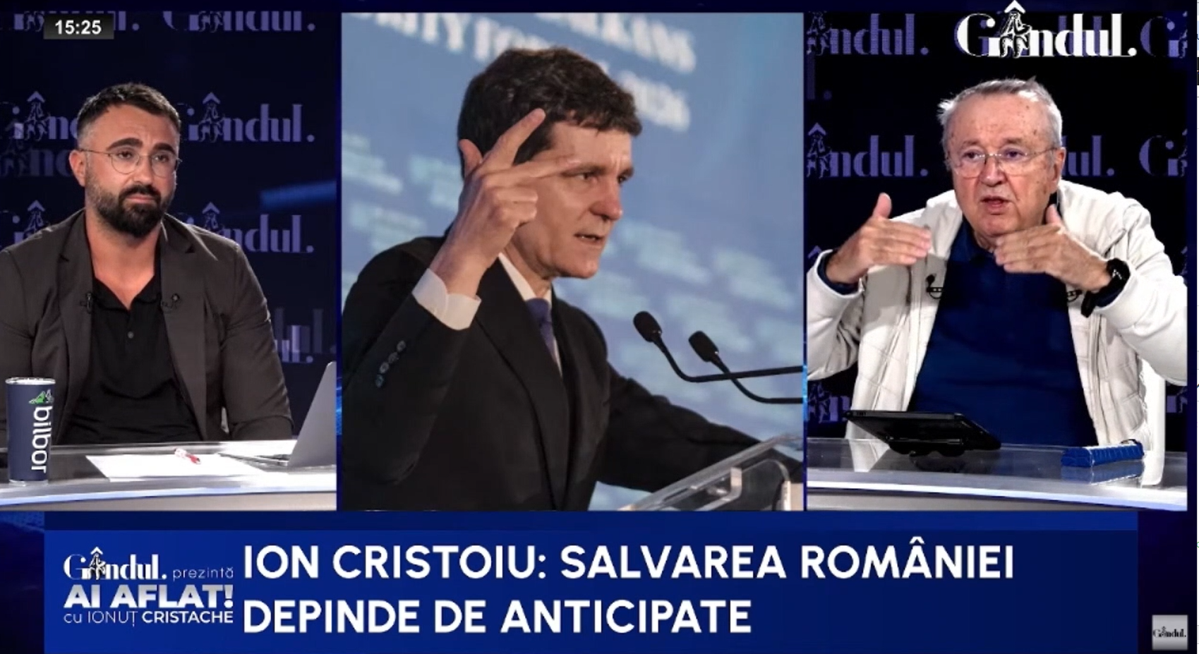 Ion Cristoiu susține că alegerile anticipate sunt singura soluție pentru salvarea României