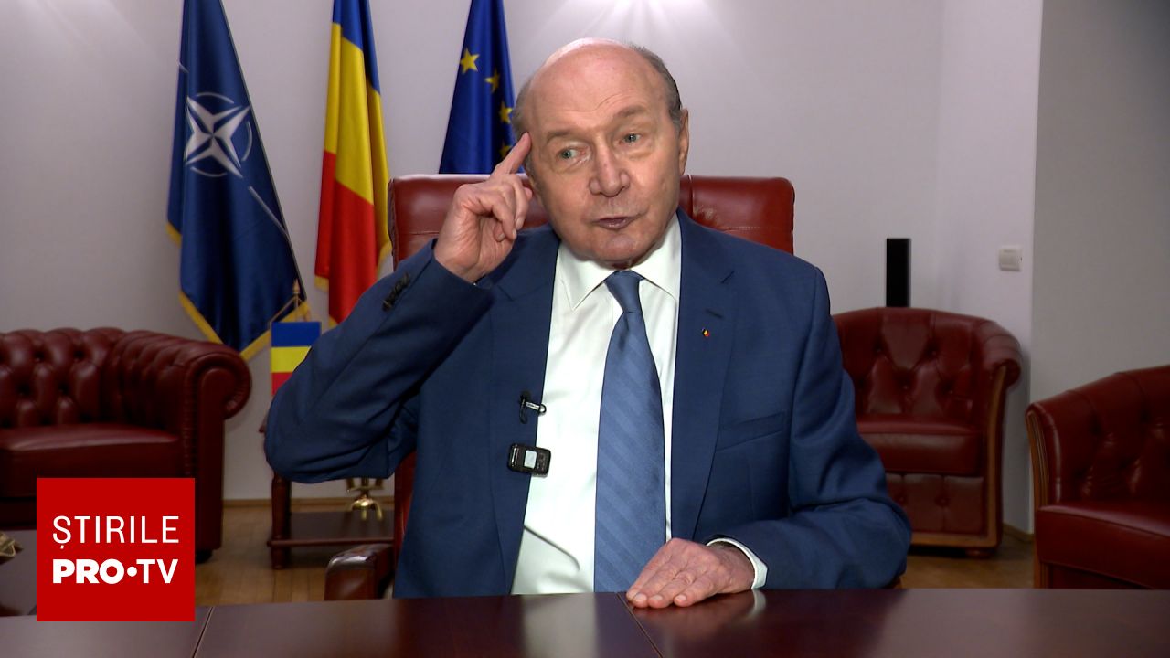 Traian Băsescu despre dosarul lui Călin Georgescu: „Nu are nimic comun cu politica”