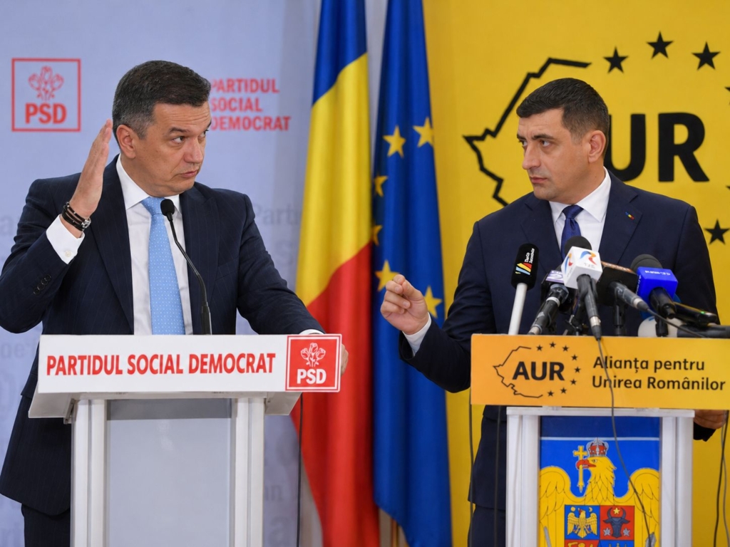 George Simion solicită sprijinul PSD pentru suspendarea lui Nicușor Dan