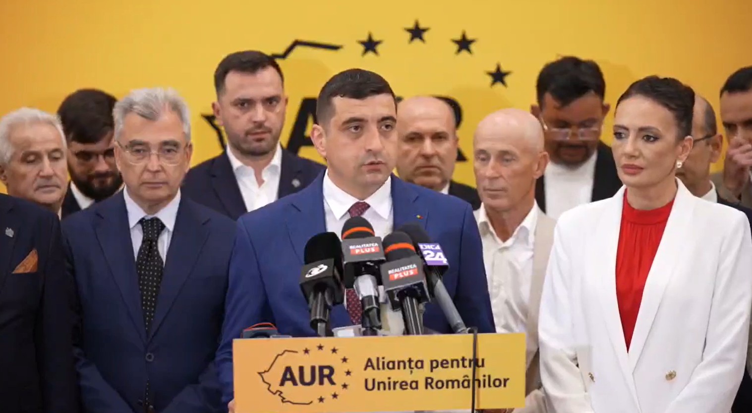 George Simion amenință cu suspendarea președintelui Nicușor Dan pentru organizarea alegerilor anticipate