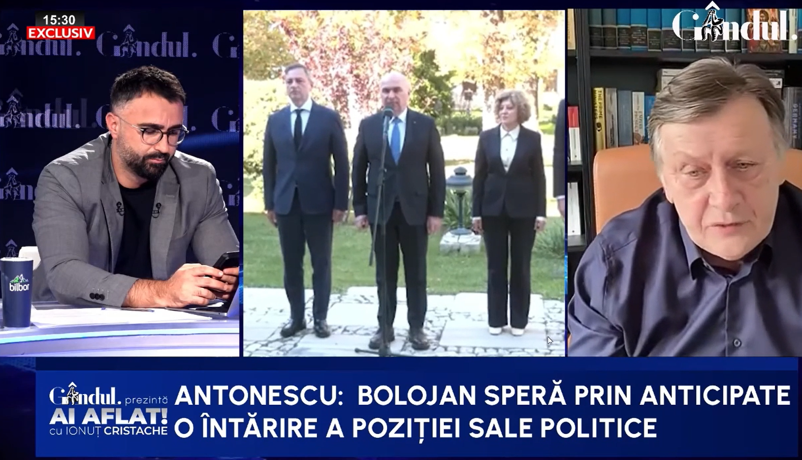 Crin Antonescu despre strategia lui Ilie Bolojan: Vrea anticipate pentru a curăța PNL de disidenți
