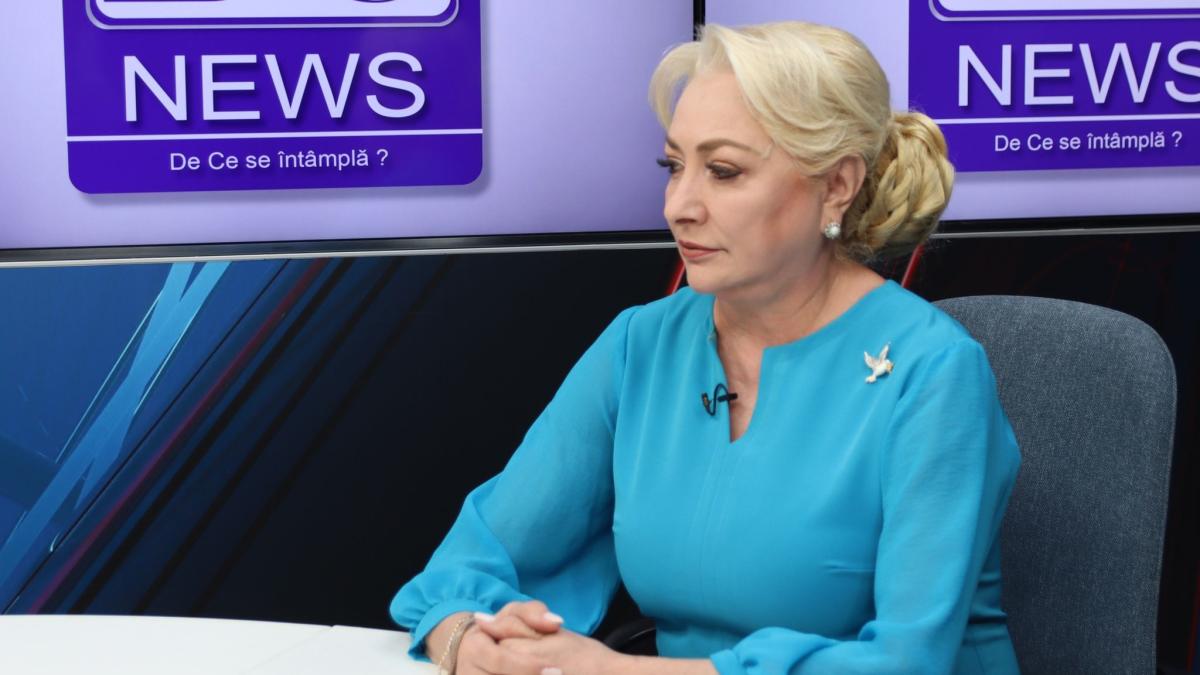 Viorica Dăncilă prezintă viziunea pentru primă de premier: măsuri economice și oprirea ajutoarelor către Ucraina
