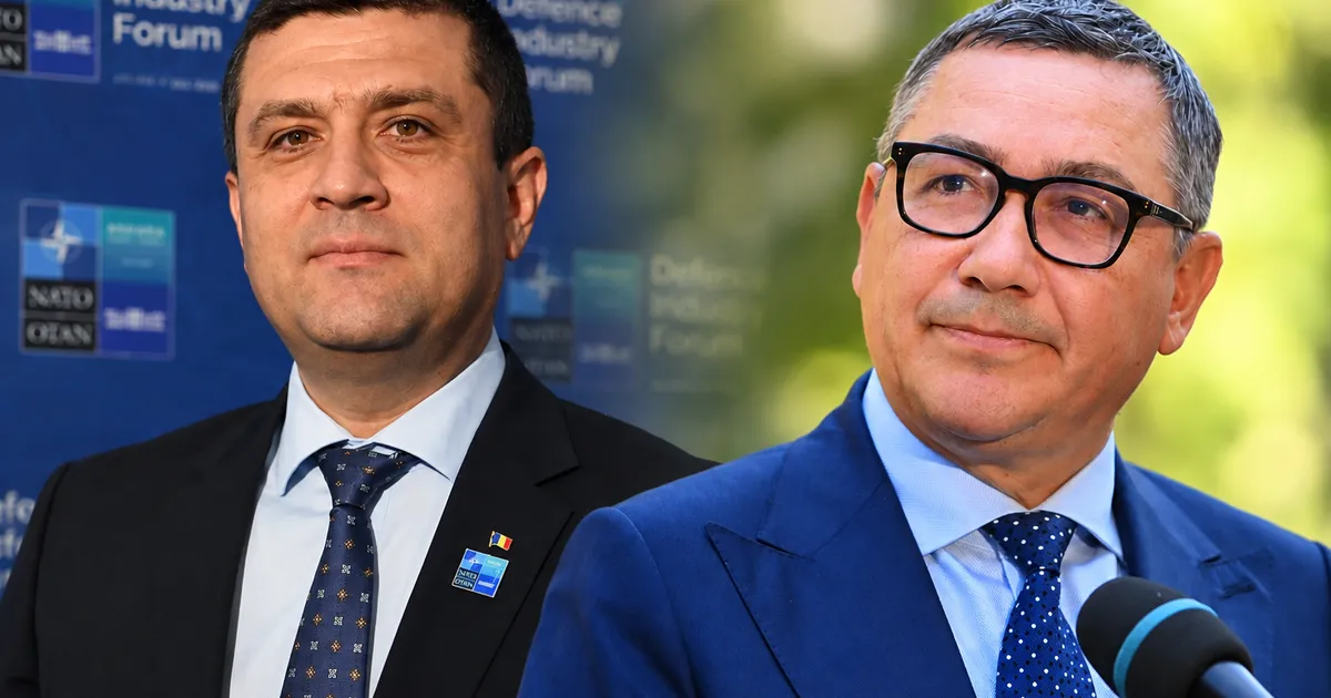 Scandal în direct la B1 TV între Victor Ponta și ministrul Radu Miruță pe tema Șantierului Naval Mangalia